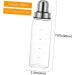 OUNONA 3 Pcs Lecythus Dispenser Cooking Oil Syrup Bottles Olive Oil Cruet Olive Oil Pour Bottle Glass Oil Eggs Baskets Ceramic Ketchup Bottle Sauce Jar Household Stainless Steel Honey 6X20CMx3pcs As Shownx3pcs - Buy Online on GoSupps.com