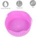 SHOWERORO air Fryer pan Silicone bakeware air Fryer Basket Replacement air Fryer Silicone Cushion Small Tools 19X19X7CM Purple - Buy Online on GoSupps.com