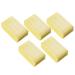 Uonlytech 96pcs Makeup Removal Wash Round Cellulose Face Sponges Facial Sponges Cleansing Reusable Face Exfoliating Sponges Face Sponge Pad Make up Sponges for Face Makeup Puff Compression Yellow