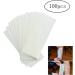 Bandes 100 pcs blanches grandes bandes de cire non tiss es liminatoires de la coiffure cire de cire de coiffure du corps du corps des jambes de cire - Buy Online on GoSupps.com