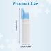 MEABEN 5-Piece Empty Nasal Spray Bottles - 70ml Refillable Fine Mist Atomizer Containers for Nasal Saline Applications - Buy Online on GoSupps.com