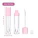 10Pcs CAIYA 8ml Empty Lip Gloss Tubes with Rubber Stoppers - Pink - DIY Lip Balm Bottles for Beauty Makeup - Buy Online on GoSupps.com