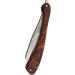 Minkissy 3-in-1 Folding Knife Razor - Stainless Steel Straight Shave Razor & Blade Holder for Men | Old-Fashioned Wood Design | Ideal for Daily Use & Hairdressers - Buy Online on GoSupps.com