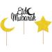 6 Pcs Eid Mubarak Cupcake Toppers Gold Black Glitter Moon Star Eid Mubarak Cupcake Toppers Eid Cake Toppers Eid Cupcake Charms Eid Cake Decorations UK. - Buy Online on GoSupps.com