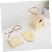 Unomor 2-Station DIY Wooden Bird Nest & House for Little Birds - Unfinished Birdhouses for Crafting - Buy Online on GoSupps.com