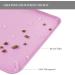 Reopet Waterproof Silicone Feed Mats for Pets Elevated Edge Dog & Cat Space Mats (53x37 cm Plum) | Durable & Non-Slip Feeding Solutions - Buy Online on GoSupps.com