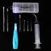 Airgoesin Tonsil Stone & Earwax Removal Tool - Blue 5 Tips, Tonsillolith Pick Case + Irrigator for Fresh Breath - Buy Online on GoSupps.com