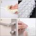 100 Pcs Self-Adhesive Rubber Furniture Buffers | Transparent Protective Bumper Pads for Drawers Cupboards & Notebooks - International Shipping - Buy Online on GoSupps.com