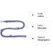 Buy Dogeline Double Leash for Medium Dogs - 2.40m 39 Colors Available Stable Design Ships Internationally - Buy Online on GoSupps.com