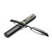 KoKoBin Mini Slim Reading Glasses Spring Hinge Metal Reading Aid Unisex Visual Aid with Case (Black +1.5) Black +1.50