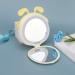 HURRISE Lighted Mirror Lightweight Mirror with Lights Travel Mirror 3000mAh USB Power Bank Compact Mirrors Travel Use for Home Use Touch Up Daily Use (Yellow) - Buy Online on GoSupps.com