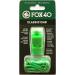Fox 40 Classic CMG 3-Chamber Pealess Whistle w/Lanyard - Green | Buy Online - Buy Online on GoSupps.com