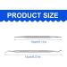 EIROVYA Nail cleaner for ingrown toenails professional nail care ingrown toenails file & lifter kit corner lifter foot care tools stainless steel a A - Buy Online on GoSupps.com