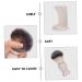 Minkissy 1 Set Bartpinsel Set - Premium Razor Brush & Stand for Men | Barbershop Beard Brush & Hairdressing Accessories | 11.00x3.50cm White - Buy Online on GoSupps.com