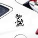 Shop Aulinto Baby on Board Sticker - Reflective Waterproof Car Window Decor | PVC Bumper & Trunk Stickers - Buy Online on GoSupps.com