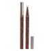 Double Tip Eyelash Pencil Liquid Eyeliner Pencil with Extremely Fine Tip Three Colours Choices Eyeliner Pencil for Makeup Beginners Liquid Pencil with Bifurcated Brush Head Rowces Brown Coffee