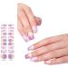 Semi Cured Gels Nails Stickers Nails Polish Strips Korean Style Gels Nails Strips Nails Art Decortions for Party Style9 - Buy Online on GoSupps.com