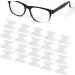 Anti-Slip Nose Pads for Reading Glasses - 20 Pairs Soft Silicone Transparent Adhesive Pads for Sunglasses | Comfortable Eyewear Solution - Buy Online on GoSupps.com