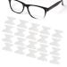 20 Pairs 1.8mm Anti-Slip Nose Pads Soft Silicone Glasses Eyeglasses Sunglasses Nose Pad Accessories White