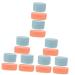 Ciieeo 16 Pcs Boxes Soap Box Soap Holder Soap Case Water Drain Soap Rack Travel Supply Kitchen Sponge Holder Soap Pad Shower Soap Protector Soap Storage Rack Seal Sink Basin Container Abs