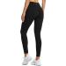 Baleaf Women's Thermo Leggings with Pockets | High Waist Hiking & Running Pants | Compression Fitness Trousers | Water-Repellent XL Black - Buy Online on GoSupps.com