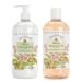 Crabtree & Evelyn Sweet Almond Oil Bath and Shower Gel & Body Lotion (16.9 fl oz each)