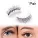 Self Adhesive False Eyelashes - Reusable No Glue Eyeliner Needed - Natural Fake Eyelashes (1 Pair - Buy Online on GoSupps.com