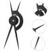 WOONEKY Brow Mapping Ruler Eyebrow Positioning Ruler Miniature Tools Eyebrow Drawing Line Tool Eyebrow Trimming Orthotics - Buy Online on GoSupps.com