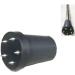 KYCSS-PP Steel Nail Anti-Slip Cane CRUTCH TIPS 3/4 Inch Non-Slip On Ice and Snow Replacement Rubber Foot Pad - Buy Online on GoSupps.com