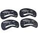 Didiseaon 72 Pcs 6 Sets Eyebrows Shape Fake Hair Edges Eyebrow Template Shaping Tools Eyebrow Card Unibrow mediumx3pcs As Shownx3pcs - Buy Online on GoSupps.com