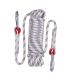 NorthPada High Strength Polyester Rock Static Climbing Rope, Boat Anchor Marine Rope, Dock Lines, Arborist Bull Rope, Tree Cutting/Climbing Rope, Hoist Rigging Line White 65FT-10mm