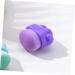 FRCOLOR Artificial Fiber Purple Plastic Make up Brush Loose Brush Portable Foundation Brush Brush - Buy Online on GoSupps.com
