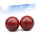Solustre 6 StK Hand Exercise Meditation Balls - Wooden Massage & Fitness Tools for Wrist Health & Gymnastics - Buy Online on GoSupps.com