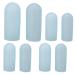 Toe Plugs & Hammer Toe Protectors - 4 Pairs of Silicone Cuffs for Pain Relief from Blisters & Calluses | Best International Shipping - Buy Online on GoSupps.com