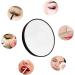 Calidaka 20x Magnifying Makeup Mirror with Suction Cup and Tweezer - Small Round Vanity Mirror for Bedroom and Bathroom - Travel-Friendly Desk Mirror (4.5x0.7inch) - Buy Online on GoSupps.com