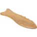 Verdant Touch Wood Gua Sha Board - Fish Form Universal Massage Tool for Face & Body | Premium Wooden Scraping Massage Device - Buy Online on GoSupps.com