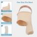DOACT Bunion Corrector with Silicone Gel for Hallux Valgus Pain Relief - Orthopedic Toe Separator for Men and Women - Posture Corrector for Day and Night (Medium) - Buy Online on GoSupps.com