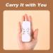 Portable Floss Pick Dispenser - Automatic Dental Floss Case Organizer for Travel | Teeth Cleaning for Men & Women (White) - Buy Online on GoSupps.com