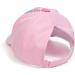Muryobao Womens Ponytail Baseball Cap Adjustable High Messy Bun Ponycap Lightweight Quick Drying Hat Pink Pineapple One Size - Buy Online on GoSupps.com