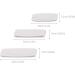 Mygadget 3x Tubes Squeezer Set Universal Tube Expressor for Toothpaste Creams and Cosmetics White Press Tube Squeezer - Buy Online on GoSupps.com