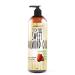 Molivera Organics Sweet Almond Oil 16 fl oz. 100% Pure and Natural  Cold Pressed Moisturizer for Skin and Hair 16 Fl Oz (Pack of 1)