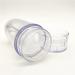 4 Pack 2.5 Oz /75ml Plastic Deodorant Containers Empty Clear Cylinder (Bottom Refilling & Twist Up) Big Refillable Deodorant Tube Bottles Stick Container for Lip balm Foundation - Buy Online on GoSupps.com
