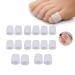 Silicone Toe Protectors 8 Pairs of Silicone Toe Sleeves Toe Toe Big Toe Gel Toe Soft Toe Protector Pain relieving Toe Cover for Corn Blisters