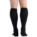 EvoNation Men's Knee High Compression Socks 20-30 mmHg - Large, Black - Buy Online on GoSupps.com