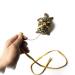 Leather Harness Strap for Tortoise Adjustable Small Pet Harness Reptile Leash Turtle Leash Pet Walking Lead