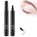 2024 New Magic Eyebrow Pencil Magic Eyebrow Pencil 3d Waterproof Upgraded Magic Eyebrow Pencil Waterproof Microblading Eyebrow Pen Eyebrow Contouring Pen Waterproof. (natural black)