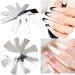Ruluti Almond Shape Nail Cutter Kit | Easy French Smile Cut & V-Line Tips - 9 Sizes for Perfect Manicure - Buy Online on GoSupps.com