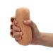 Fnggd Hand and Finger Contracture Cushion Palm Protector with Separators Hand Splint for Finger Contractures for Patient Palm Protect (Light Tan)