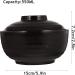 Cabilock Plastic Cutlery Japanese Noodle Bowl Japanese Style Miso Soup Bowl with Lid Restaurant Soup Bowl 15X15X7. 2CM Japanese Soup Bowl Ramen Bowl 15X15X7.2CM - Buy Online on GoSupps.com