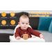 Ifemi Silicone Training Cup for Infants | Multipurpose Toddler Learning Cup | 3-in-1 Snack Sippy/Water Cup with 2 Changeable Lids | Sky Blue - Buy Online on GoSupps.com